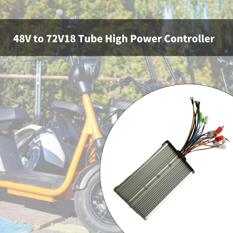 Controller Motore BLDC per Bicicletta Elettrica Controller Motore Brushless 48-72V 2000W Controller Velocità Motore Sinusoidale