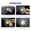 Strong Adhesion 3D Car Stickers Self Adhesive Car Decal Accessories  Gift Ideas