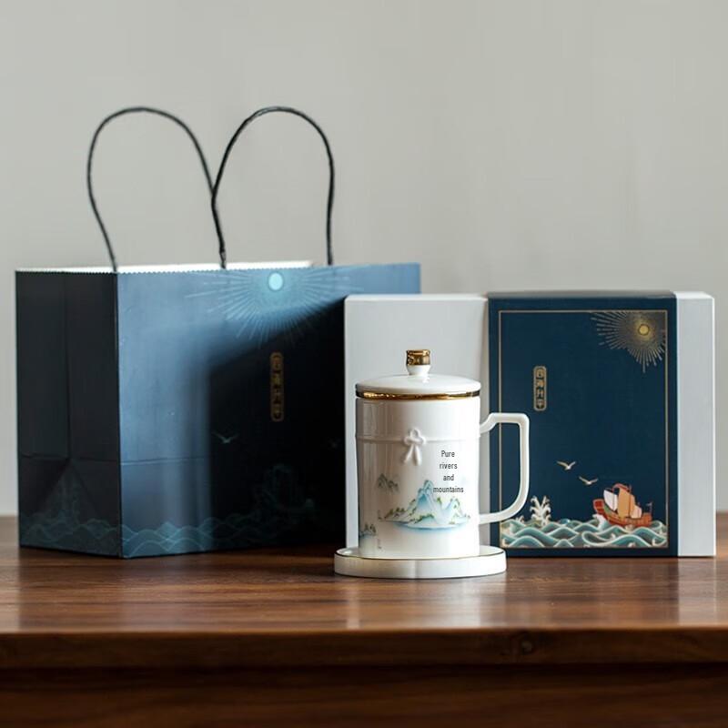 Fangran Nordic Ceramic Tea Infuser Set with Tea Caddy
