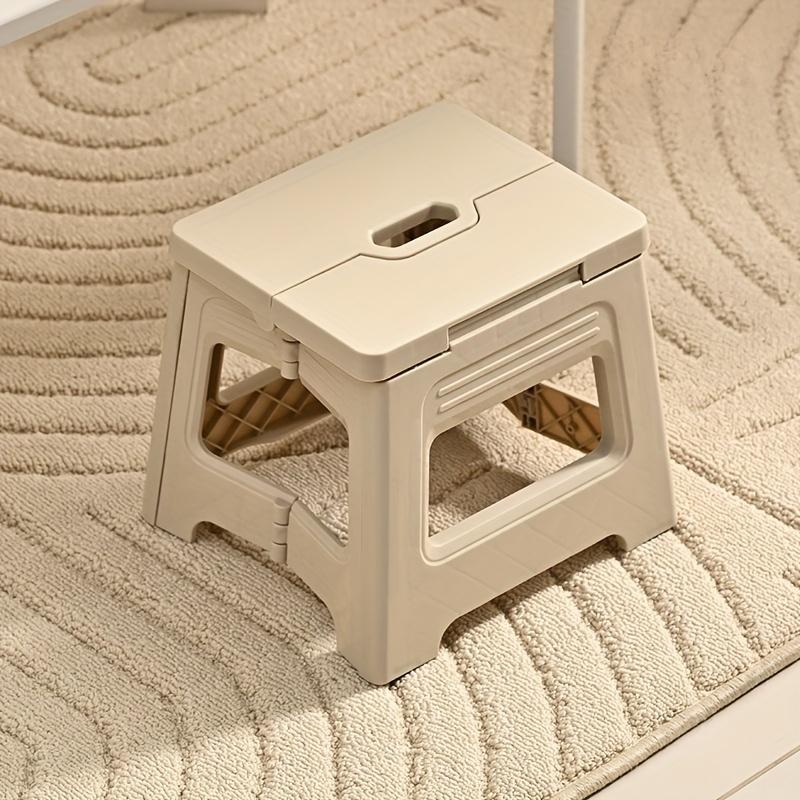 A Multifunctional, Durable, Portable, and Adjustable PP Stool, Featuring a Slip-resistant Plastic Design, Perfect for Home Use.