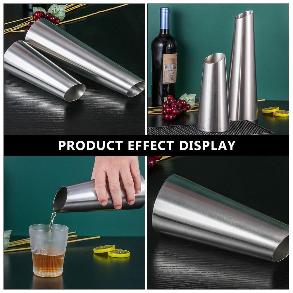 Stainless Steel Fast Wine Decanter for Bar Restaurant Hotel Ktv Cafe Liqueur Vinegar Juice Syrup Oil Flavoring Dispenser