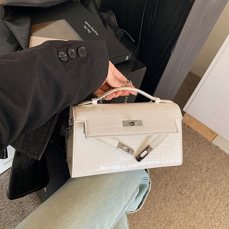 2025 Women's Fashion Crocodile Texture Crossbody & Shoulder Bag