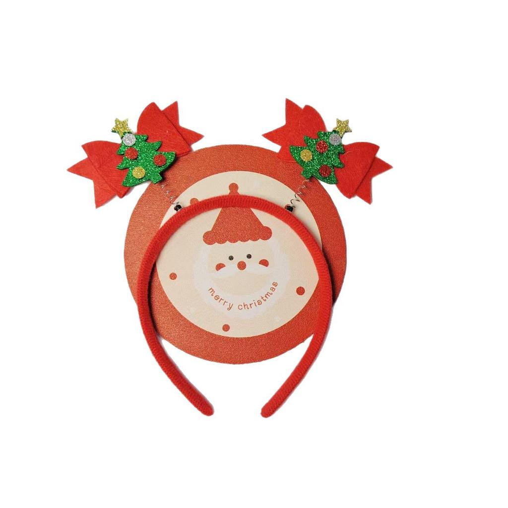 Children's Cartoon Christmas Headband Gift Set