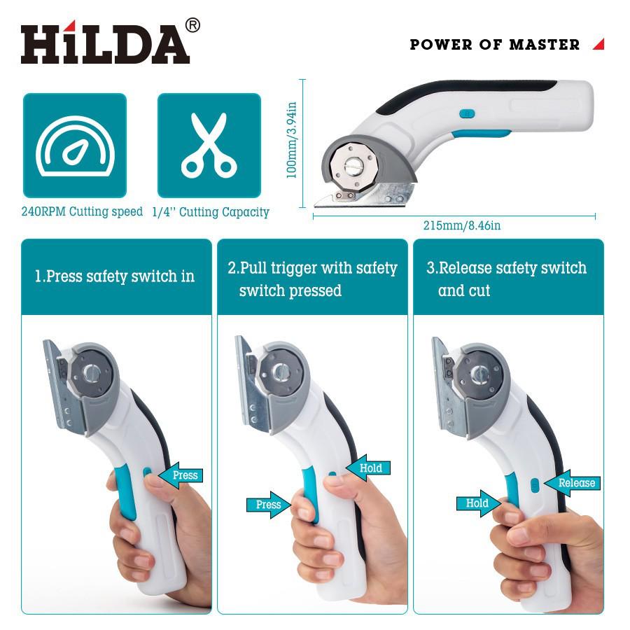 Electric Fabric Cutting Scissors: Sewing Tool for Fabric and Clothing