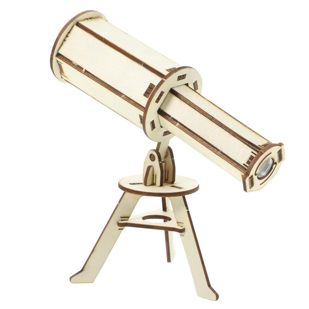 Abaodam Astronomical Telescope Kit for Science Experiment Teaching Handmade Science Develop Creativity and 17cm Adjustable Lens Fosters Creativity and