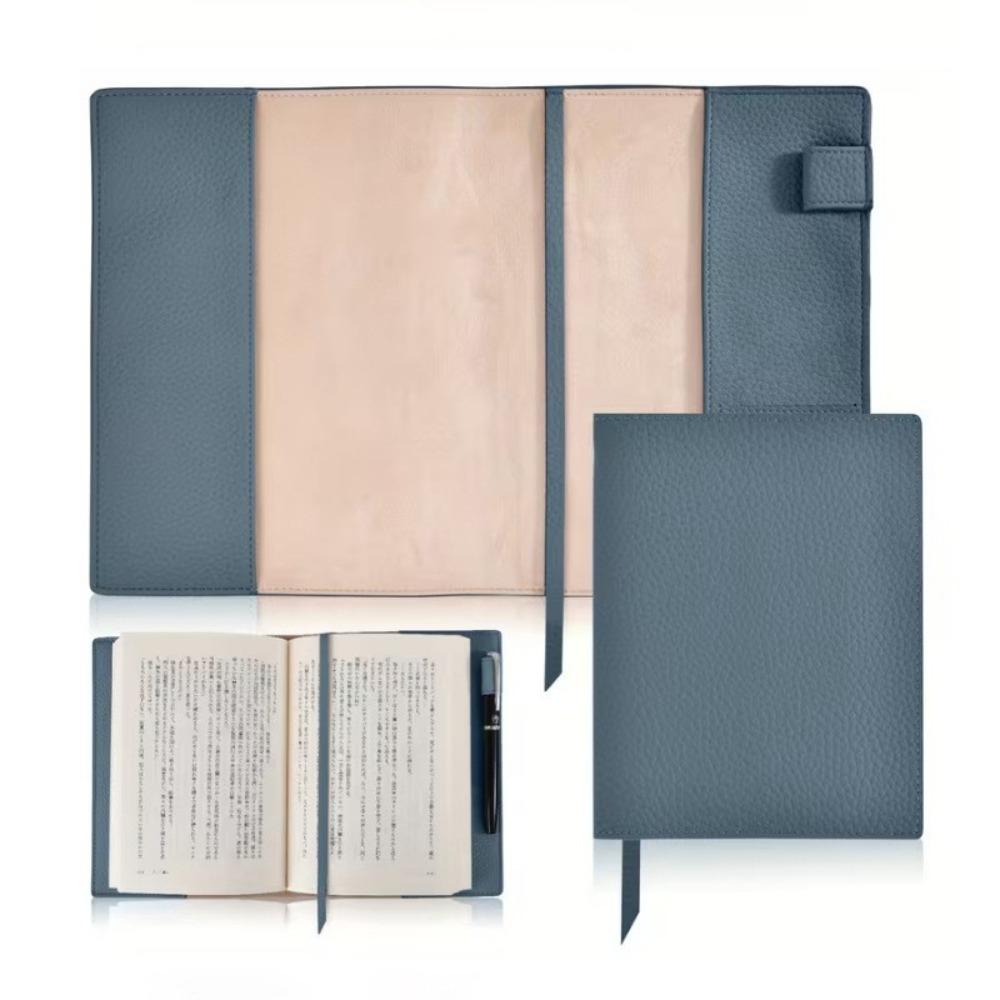 PU Leather Notebook Cover Replaceable Notebook Leather Cover Book Protective Cover Home Office Use