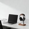 Permanent Wood Headphone Display Stand consistent Multiple Wireless And Corded Headphones
