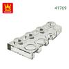 Non-Toxic 121Pcs/Lot 41769 2X4 Right Wedge-Shaped Building Block Moc Parts Compatible With Bricks Diy Children Toy Assembly Gift Box