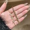 Tierformige Kupfer-Handkette mit Zirkondekoration für Damen