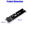 M.2 Key B+M Interfaces Converters Card Supporting PCIe Data Channels Easy Installation