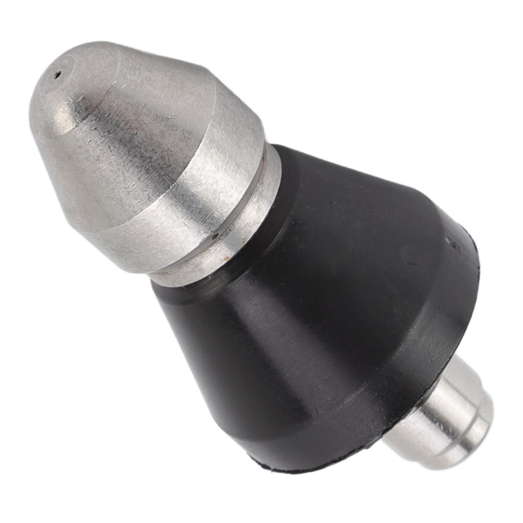 G1 4 Sewer Pipe Cleaning Nozzle Stainless Steel Pressure Sewer Jetter Nozzle for Pipe Unclogger Cleaning Accessories