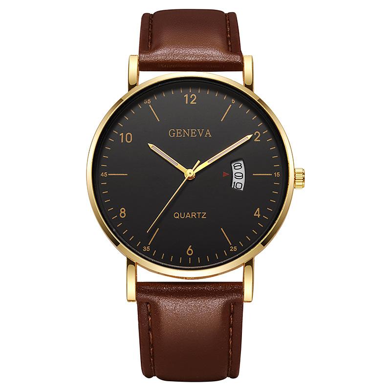 Luxus Quarz-Armbanduhren für Herren Leuchtend Wasserdicht Wochentagsanzeige Automatisches Datum Herrenuhr Business Sport Mode Uhr