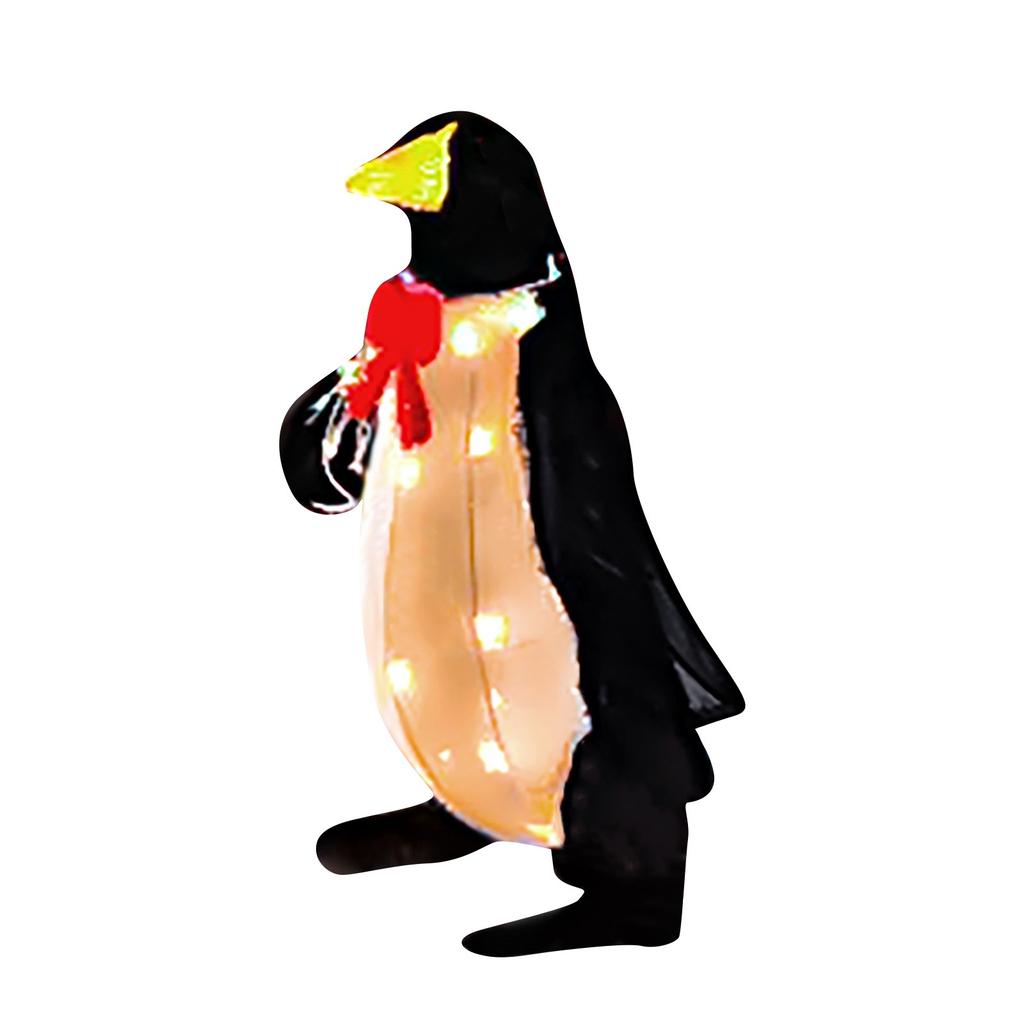 Christmas Decoration Glowing Penguin For Home Decoration, Outdoor Courtyard