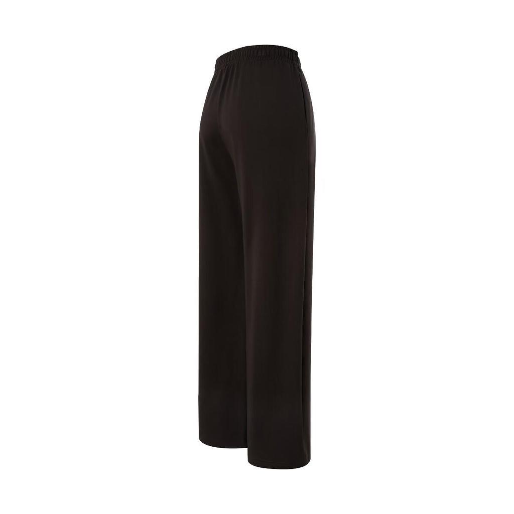 adidas Women's Essentials French Terry Straight Leg Pants Black KQ5362