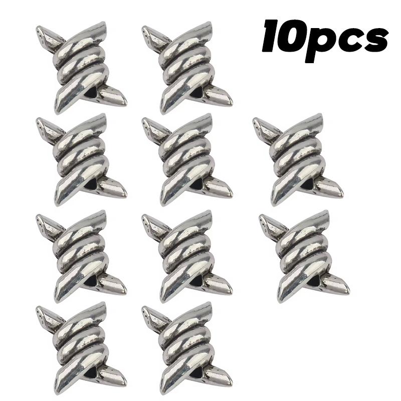 100pcs Metal DIY Thorn Bead Accessories Gothic Charms Alloy Pendants for Jewelry Making Small Pendant DIY Handmade Accessories