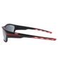 Coleman Matte Smoke CO3073-1 Sunglasses, Black/Red (Polarized)