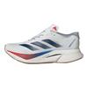 adidas Adizero Boston 12 Bianco Blu Scuro Rubino Puro Scarpe da Ginnastica da Uomo Bianco Nucleo JI4476