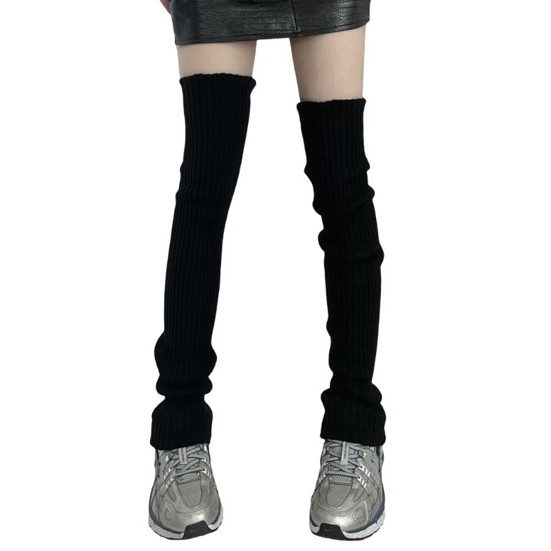 Lovely Leg Warmers for Girls Women Japanese Lolitas Leg Warmers Harajuku Leg Cover Stockings Knitted Long Leg Socks