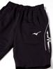 Mizuno Training Wear Size Deep Navy x S Warm-Up Shorts, Moisture-Wicking, Quick-Drying, Unisex, 14, Silver, 32JD8011,