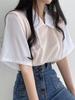Trička s pololímečkem Léto Ženy Tričko s krátkým rukávem Sexy Crop Tops Dámské Neformální Tílko Dámská trička