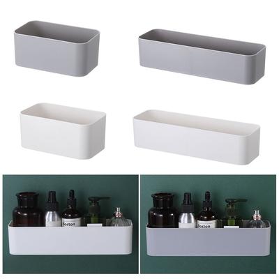 Wandmontiertes Badezimmer-Aufbewahrungsregal Halter für Fernbedienung Kosmetik-Aufbewahrungsbox Dusch-Organizer