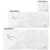 Minimalist Contour Line Extended Mouse Pad Waterproof Antislip Nonslip Desk Mat