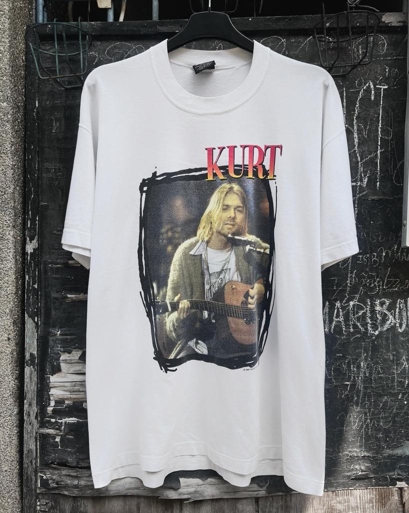 Maglietta Vintage 1995 Kurt Cobain The End Of Music