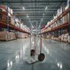Easy Fold Up and Storage Commercial or Residential Use Heavy Duty Extrusion Rail Hand Truck Trolley Heavy Duty