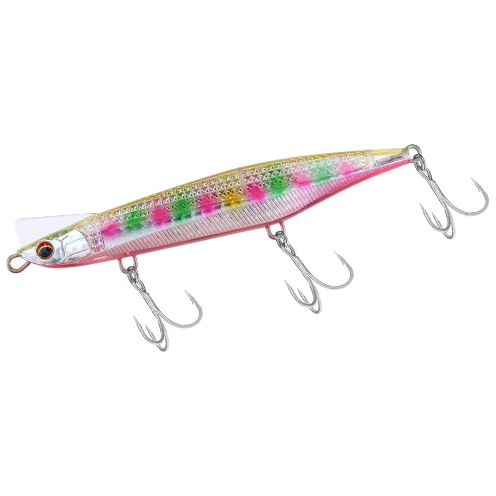 Daiwa Overdrive 120S-LI Laser Impact Fishing Lure 12cm Chartreuse Marble
