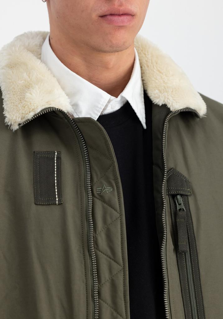 Зимняя куртка Alpha Industries Da-3 Bomber Jacket (148128) зеленый