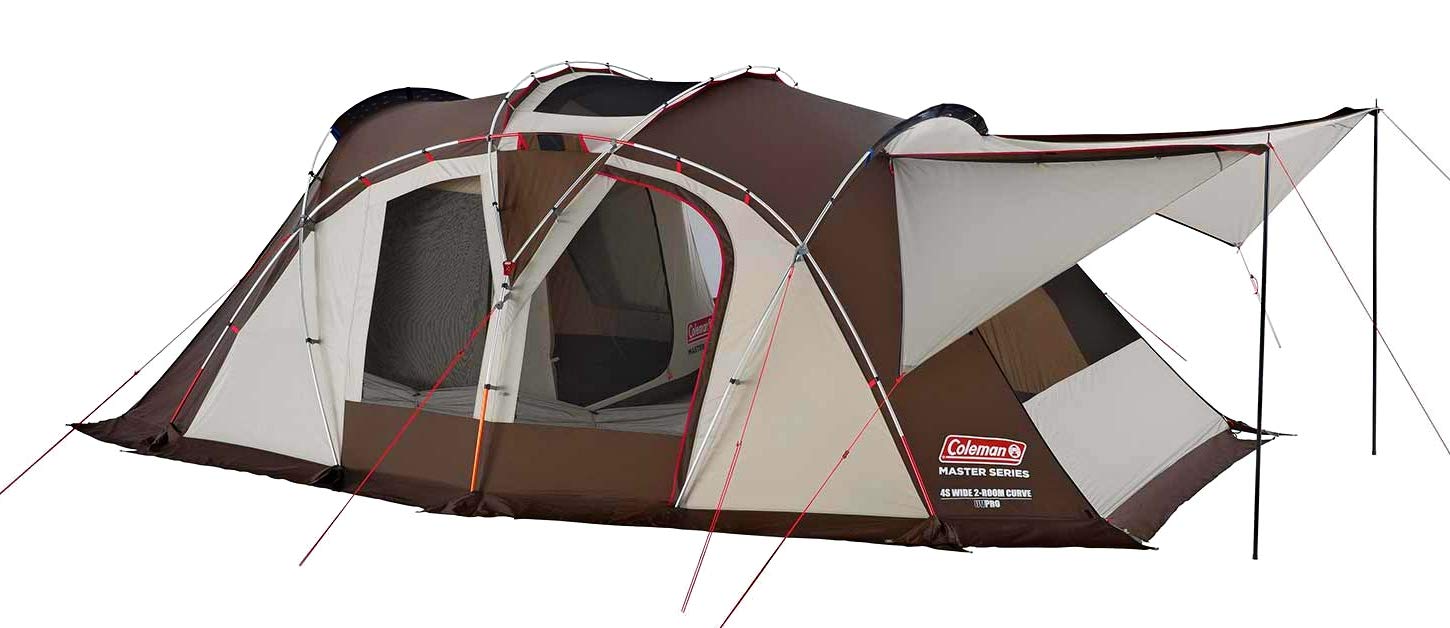 Colemanテント　4S WIDE 2-ROOM CURVE Coleman - 4 Season Wide 2 ROOM CURVE 2000036432-Quality