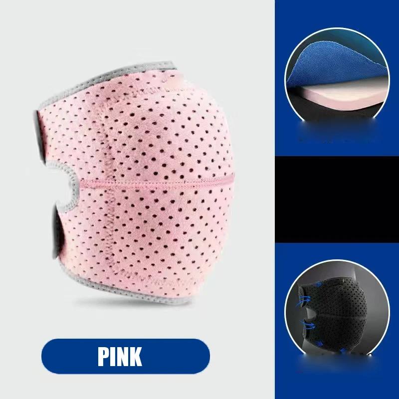 

1 шт., спортивные компрессионные наколенники, эластичные наколенники, утолщенная губка, наколенники, поддержка для танцев, тренировок S