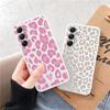 Měkké silikonové pouzdro s leopardím vzorem pro Xiaomi Redmi Note 13 Pro Samsung A55 M35 S24 iPhone Huawei Honor Realme ochranný nárazuvzdorný kryt fotoaparátu