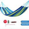 New Creative Canvas Single Hammock Outdoor Courtyard Sleeping Hammock Camping Indoor Children's Swing Thick Striped Hammock