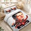 Michael Schumacher Bettwäsche-Set, 1 Bettbezug & 2 Kissenbezüge Weich Bequem Schlafzimmer Heimtextilien Dekor