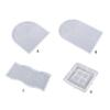Resin Tray Mold Silicone Coasters Mold for Cup Mat Home Decor Jewelry Box Mold