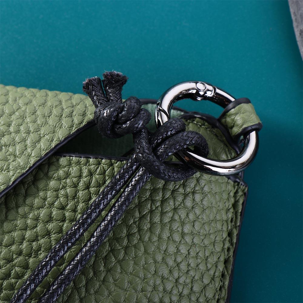 Hanging Eyeglasses Holder Sunglasses Storage Bag PU Leather Glasses Case Eyewear Protective Case