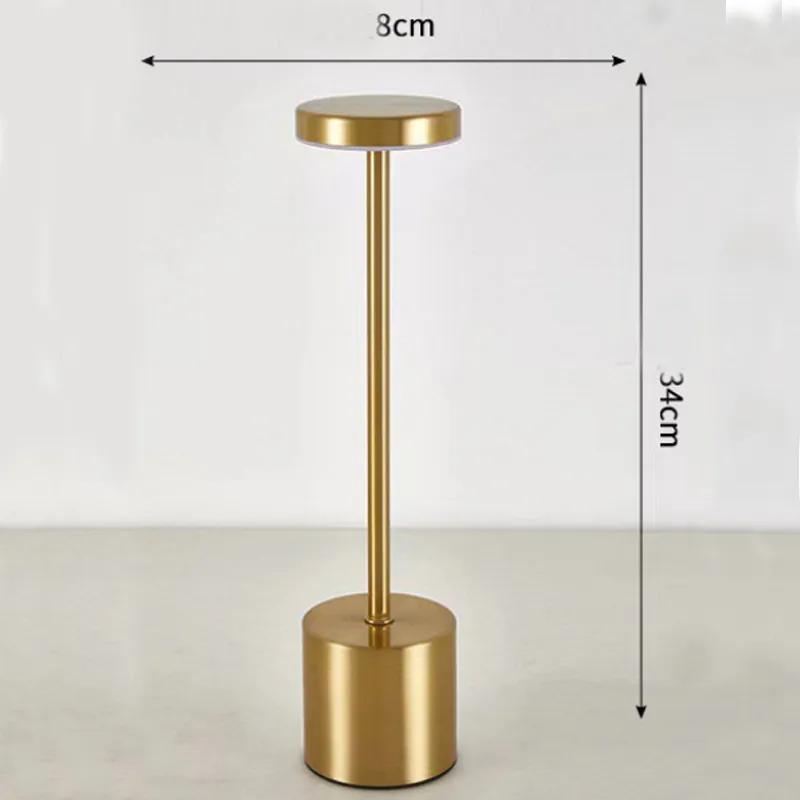 Bedside Small Night Lights Scene Decoration Atmosphere Light Dining Table Bar Atmosphere Tri Color Light Desk Lamp Equipped With Usb Charging Cable