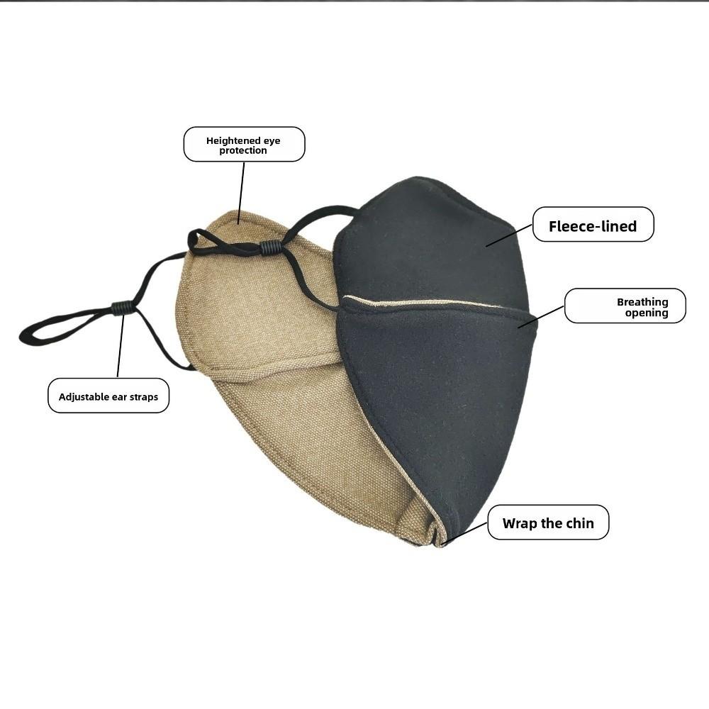 Washable Face Mask Breathable Face Cover New Warm Mask  Autumn and Winter