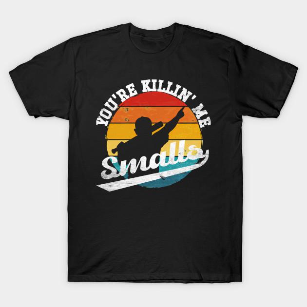 

Men Black Print T-shirt The Sandlot - You Re Killing Me Smalls No-Cut Transfer Paper Print Cotton Tshirt S чёрный