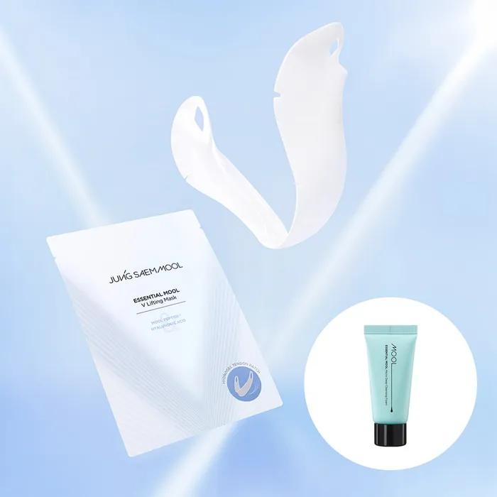 Jung Saem Mool Essential Water V Lifting Mask Set (5-Pack) (Free Gift: 15ml Deep Cleansing Foam)