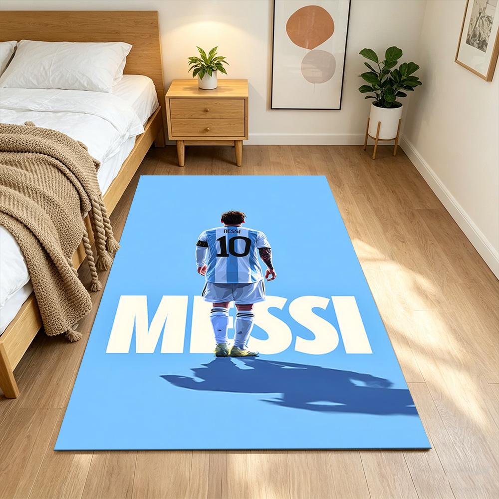 Messi Large Mouse Pad Desk Mouse Pad Study Desk Mat Non-Slip Rubber Bottom Office Desk Accessory