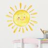 1Pcs Cartoon Painted Rainbow Sun Children Bedroom Porch Home Wall Background Decorative Wall Stickers Self-adhesive Room Decoration