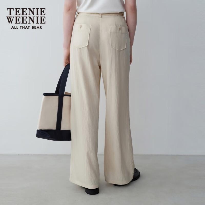 Teenie Weenie Women's High-Waist Straight Leg Pants