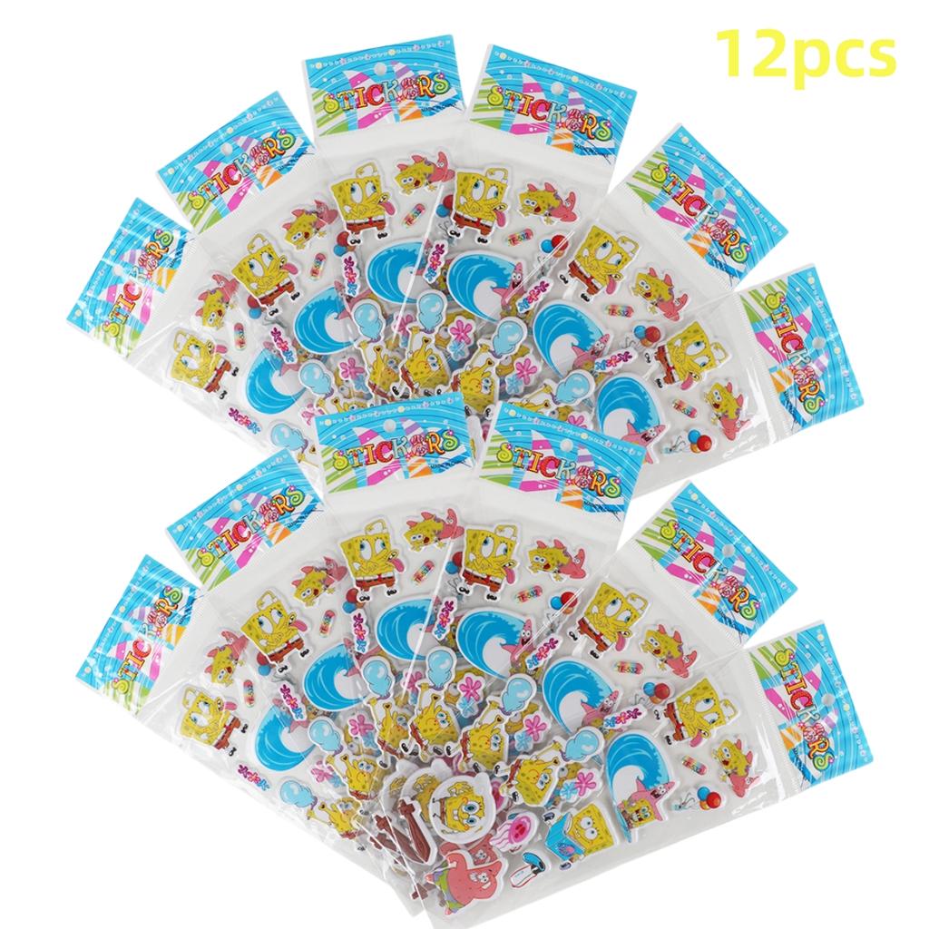 Cartoon SpongeBob Birthday Party Themed Disposable Tableware Balloon Set Party Hat Mask Napkin Horn Banner Backdrop Baby Shower
