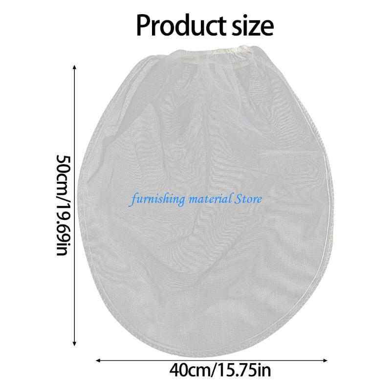 Y5GD Upgrades 5 Gallon Paint Filter Bags Elastic Top Nylon Mesh For Paint Sprayers 250 Micrometer Reusable For Gardening Brewing