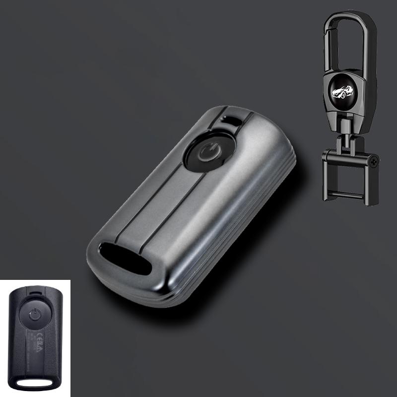 Para YAMAHA XMax 125 250 309 300 400 Tricity 2020 2021 2022 NMAX 125 Tmax Tech Max Gris TPU Funda Protectora para Llave Remota Llavero
