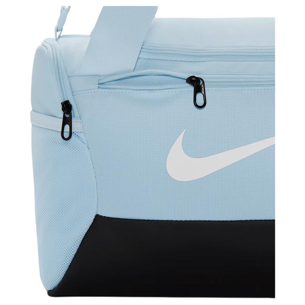 Nike Brasilia 25L Brand Logo Polyester Tote Bag Small Unisex Tote Bag Blue DM3977-441