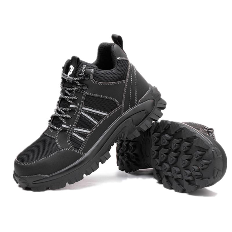 Safety Shoes Men With Steel Toe Cap Anti-smash Men Work Shoes Sneakers Light Puncture-Proof Indestructible Dropshipping  Shoes