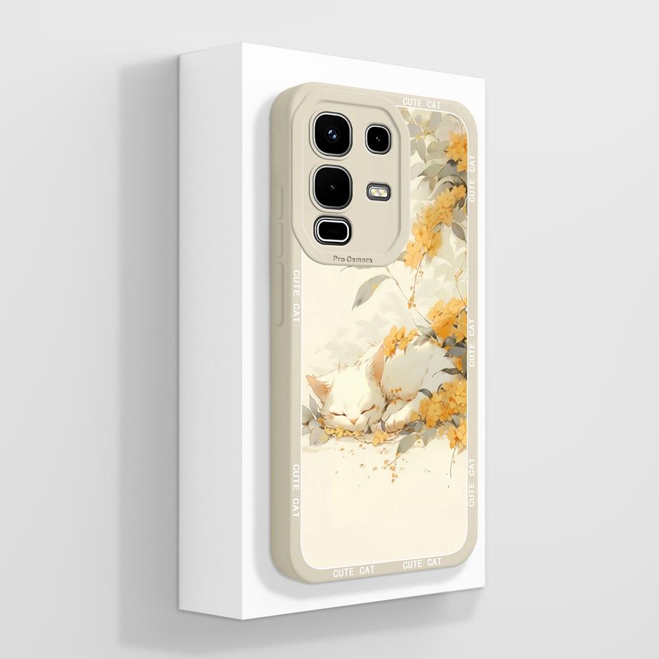 

Case For Infinix Note 50 Pro Plus 50x 50s 4G 5G Pretty Butterfly Flowers Soft Silicone Shockproof Bumper Cover Ultrathin Fundas Infinix Note 50s 5G